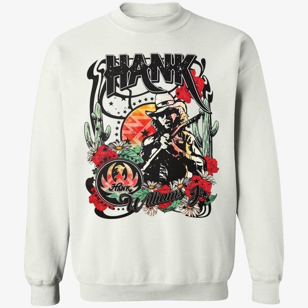 Hank Williams Jr Country Music Fan Retro Streetwear Gift Sweatshirt